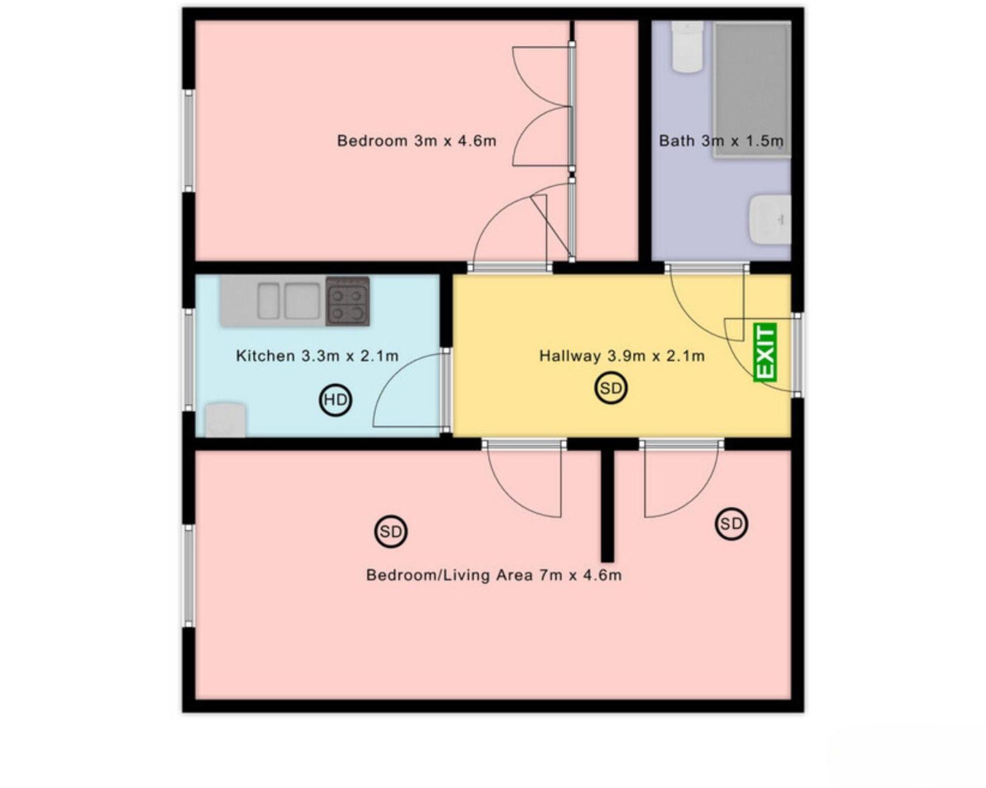 Central Serviced Apartments - 2 Bedroom - Walk Away From City Centre & Universities - Sleeps 4 - 1 X Double 2 X Single - Smart Tvs In All Rooms - Short Term Stays Welcome - Walk Away From Train & Bus Station - Preferred Location For Short Stay In Dun Dundee Bagian luar foto